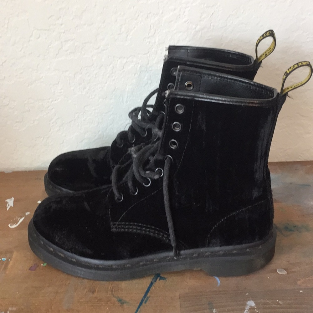 Black Sued Dr. Martins